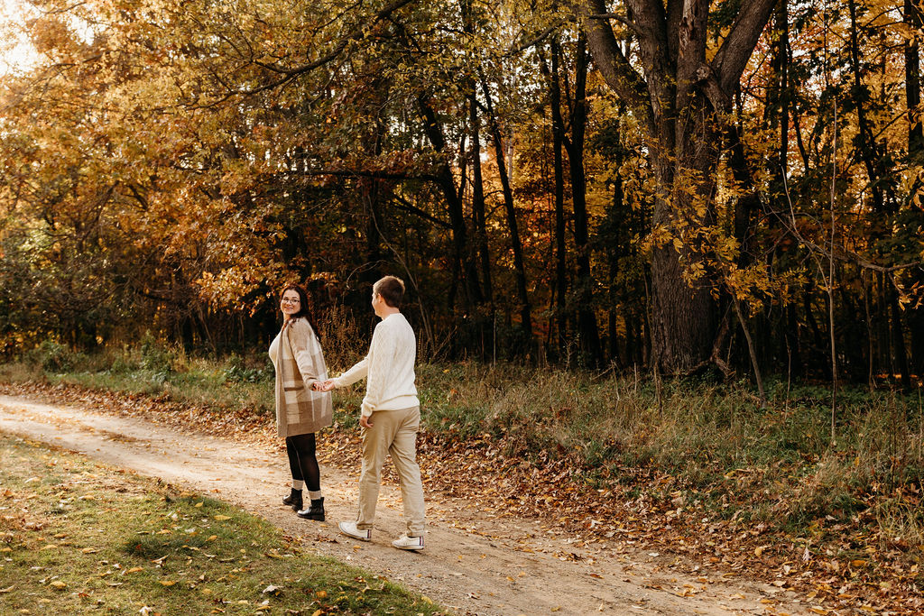 Dmitri and Kaitlyn engagement photo