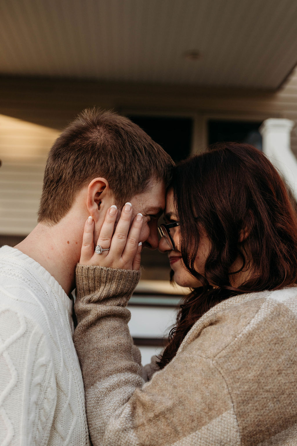 Dmitri and Kaitlyn engagement photo
