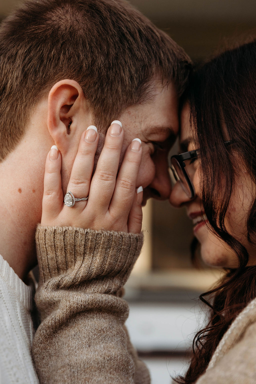 Dmitri and Kaitlyn engagement photo