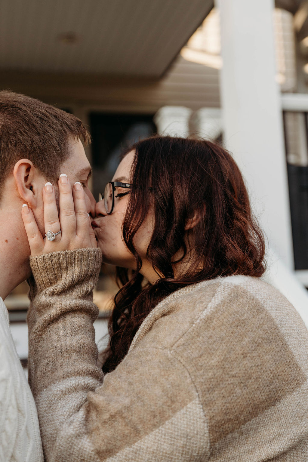Dmitri and Kaitlyn engagement photo